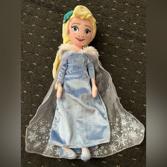 Disney Toys Elsa Stuffed Doll Poshmark